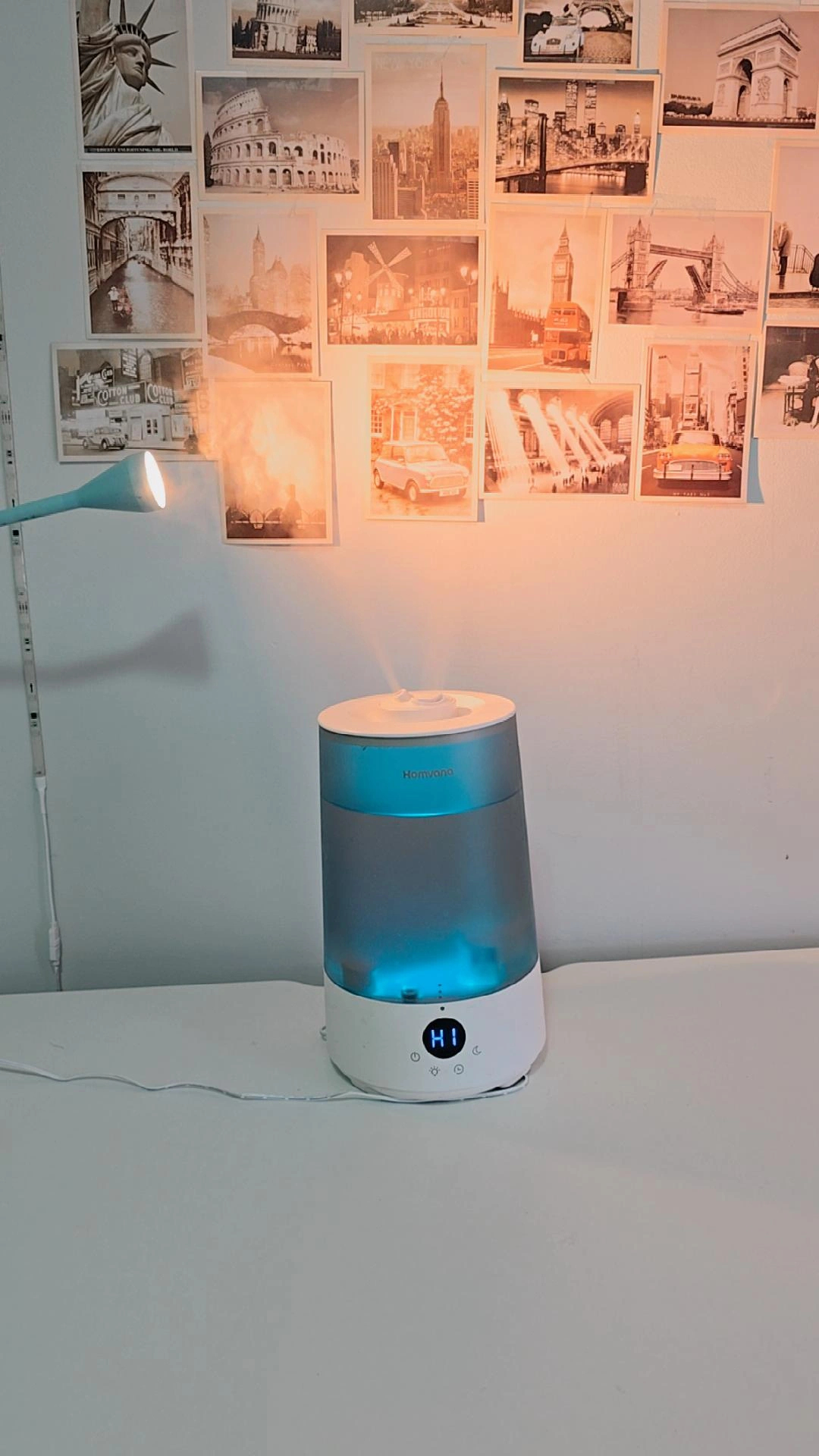 Homvana Humidifiers  BPA FREE, 7 Color Light - photo 2