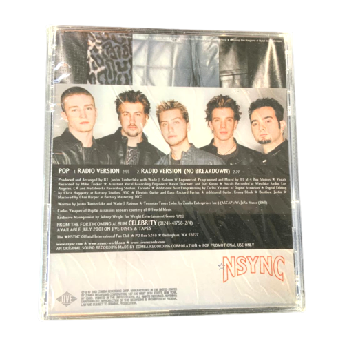 NSYNC POP CD Sealed - photo 2