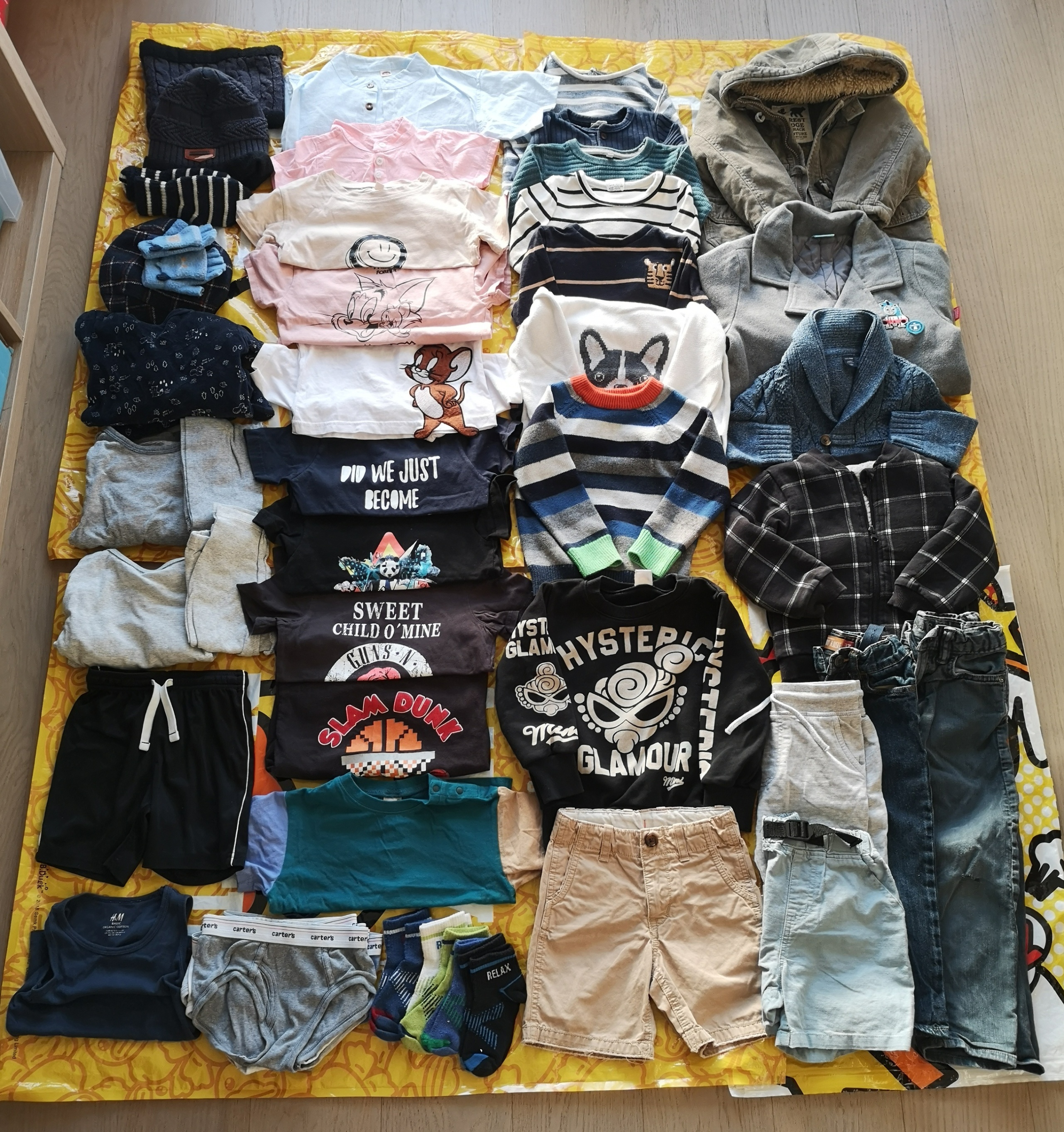 49pcs Toddler Boy Clothing Bundle (Size 2T–3T) – Great Value!