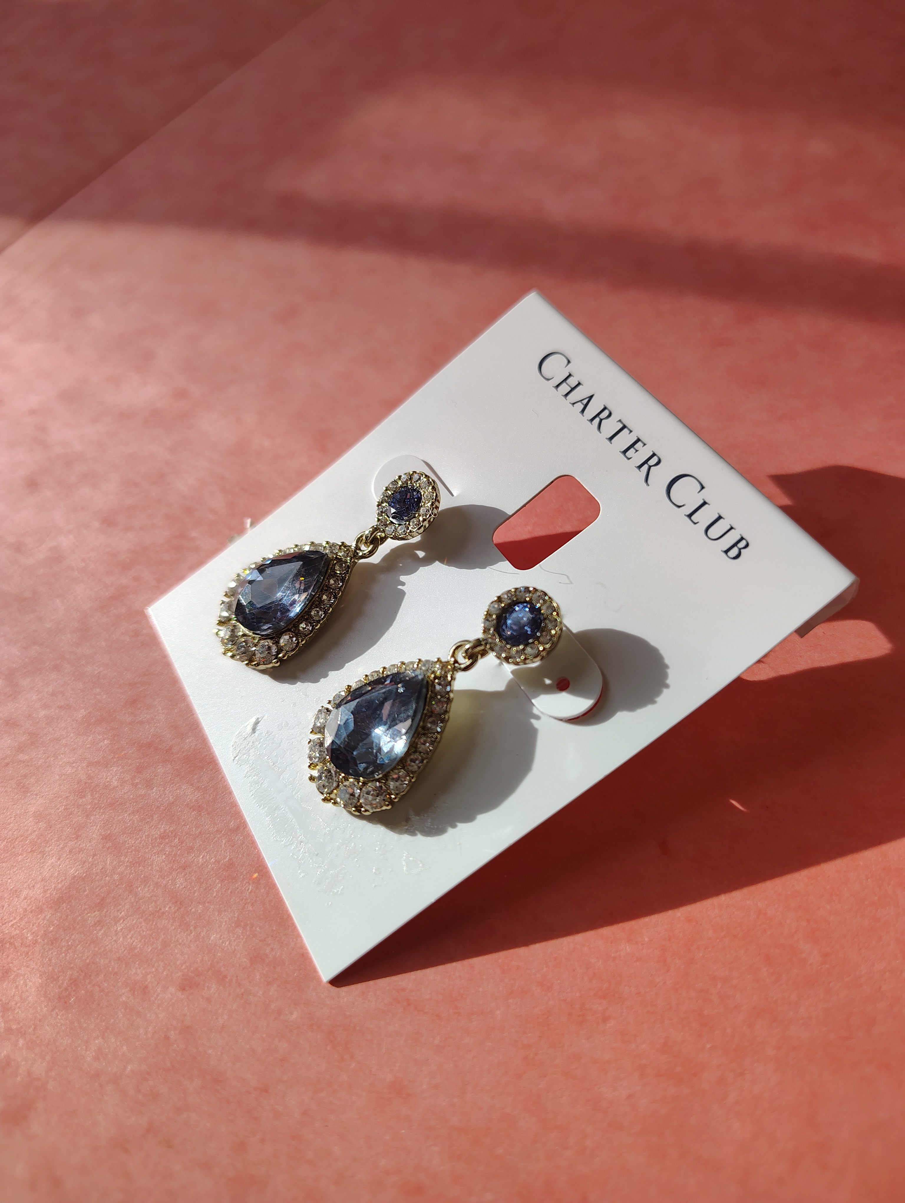 NEW EARINGS- Charter Club (Macy's US price tag, Sale)