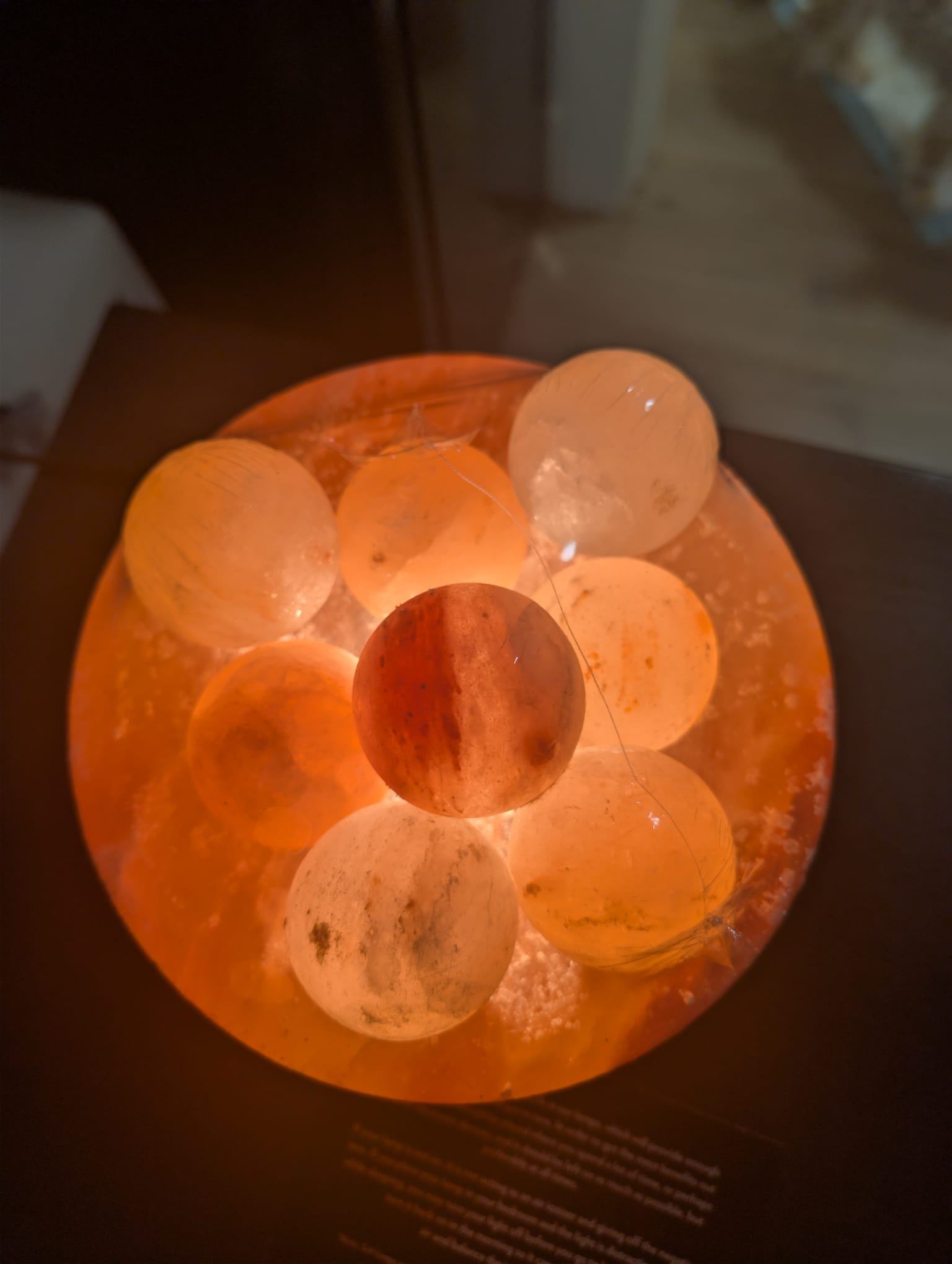 Himalayan Salt Bowl Lamp & Massage Stones (Evolution Salt Co.) - photo 2
