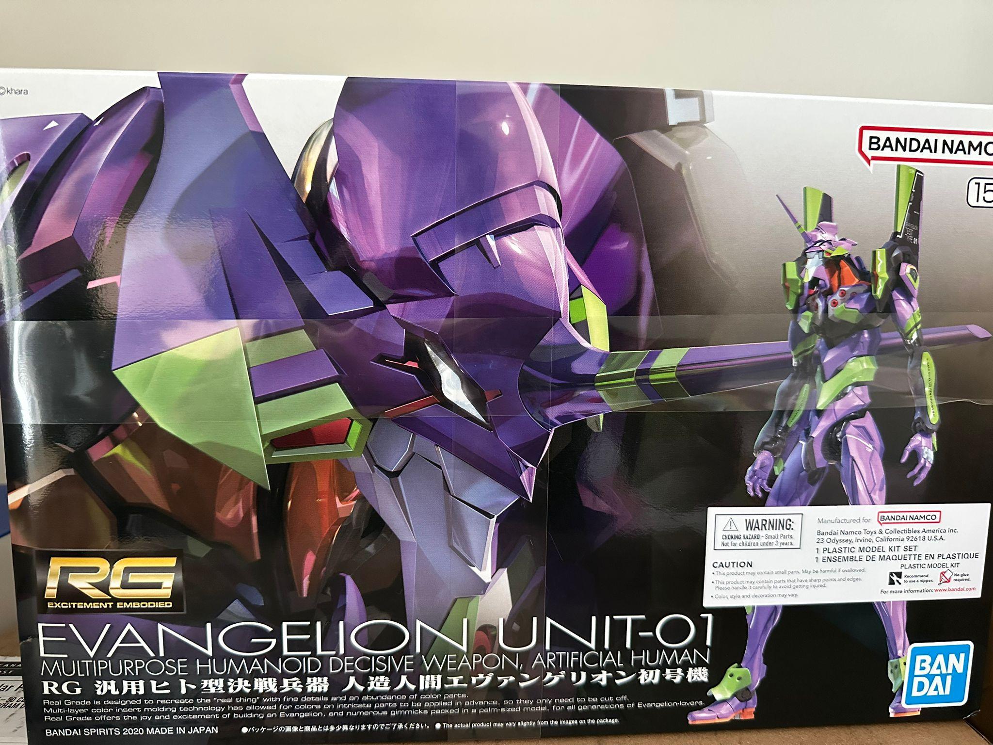 Evangelion Unit-01 RG Model Kit - Bandai
