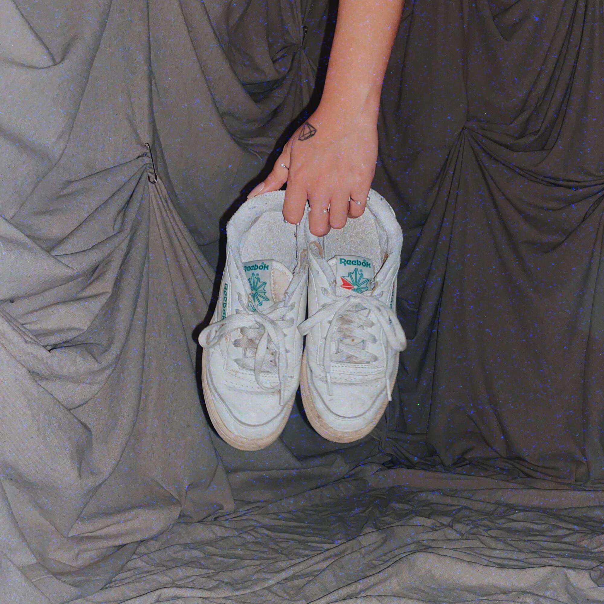 Reebok Club C 85 Sneakers ★ off white green tennis shoes