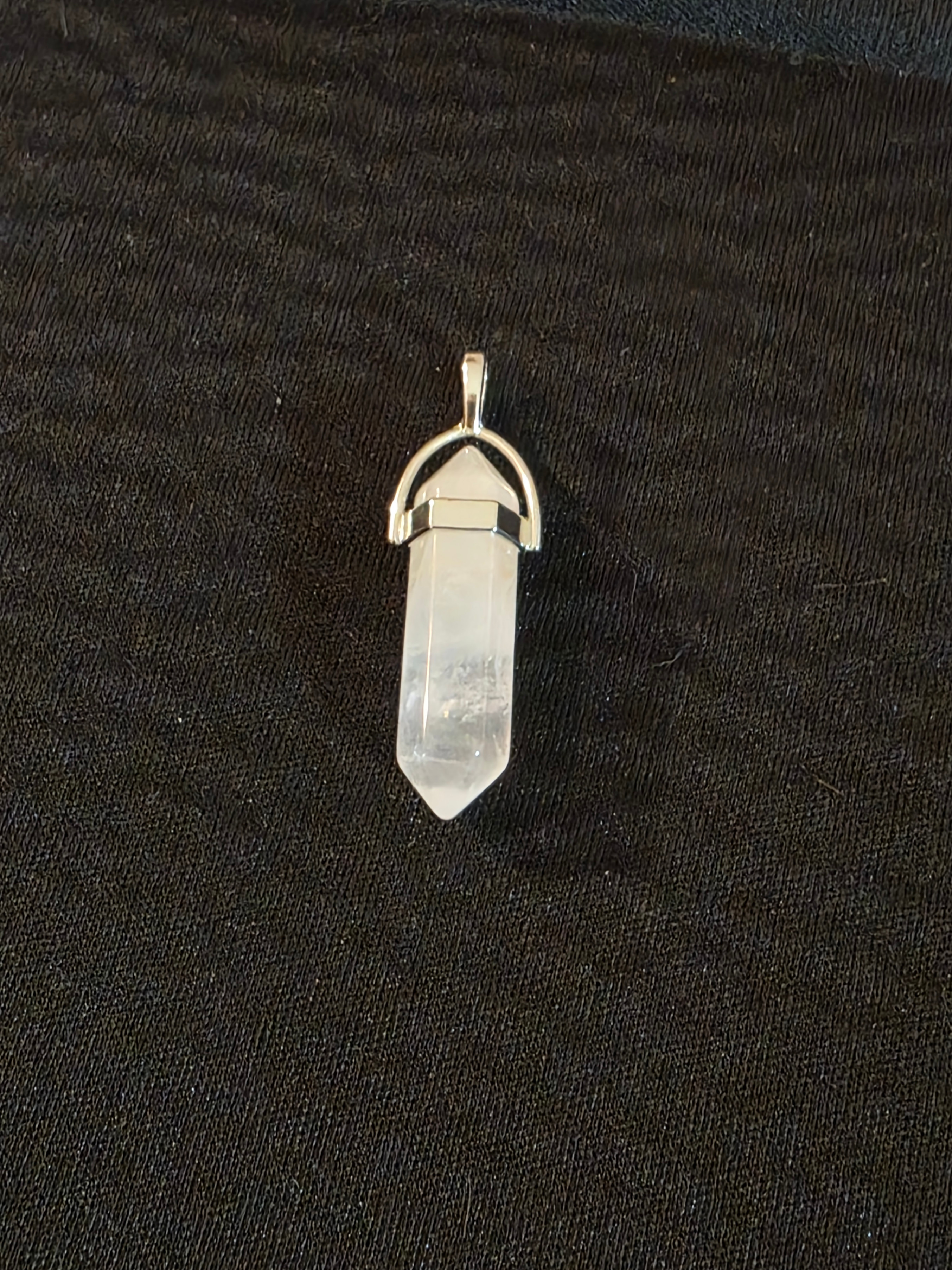 Natural Crystal Agate & Quartz Necklace Set 🏆 - photo 3