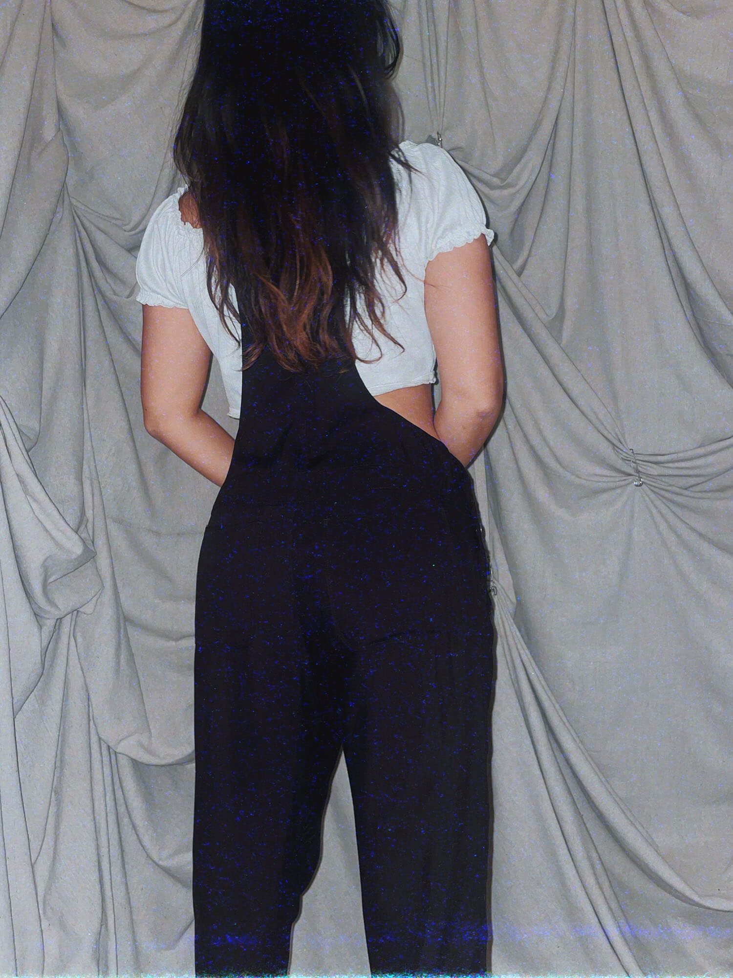Intern Overalls * Black soft onesie pants - photo 2