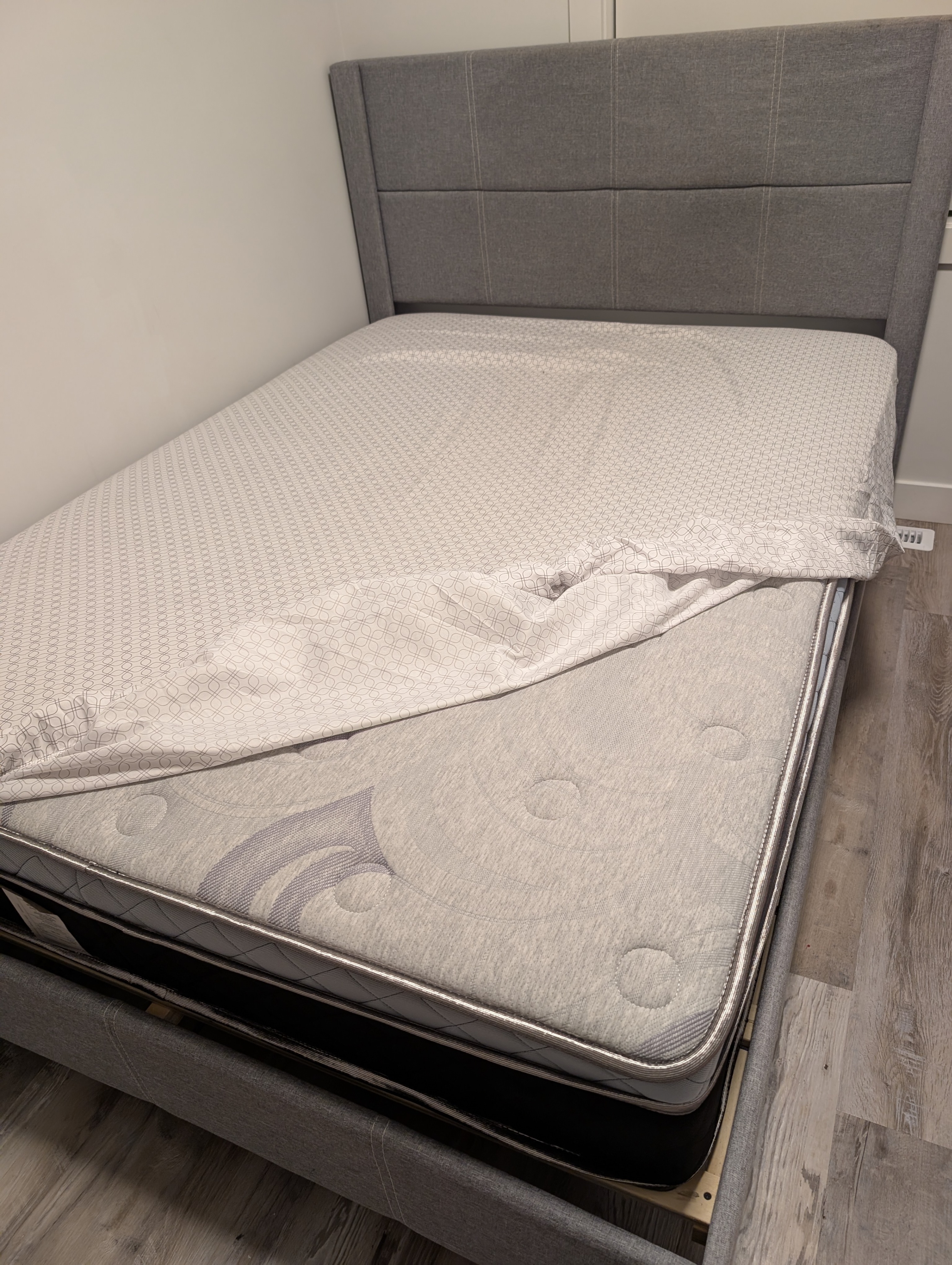 Double Bed & Mattress