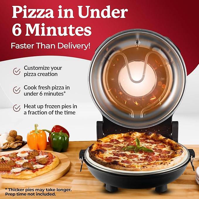 PIEZANO Crispy Crust Pizza Oven - photo 4