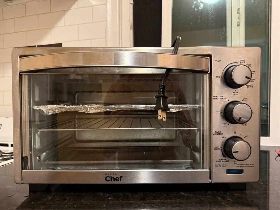 MASTER Chef Convection Toaster Oven, Stainless Steel - photo 3