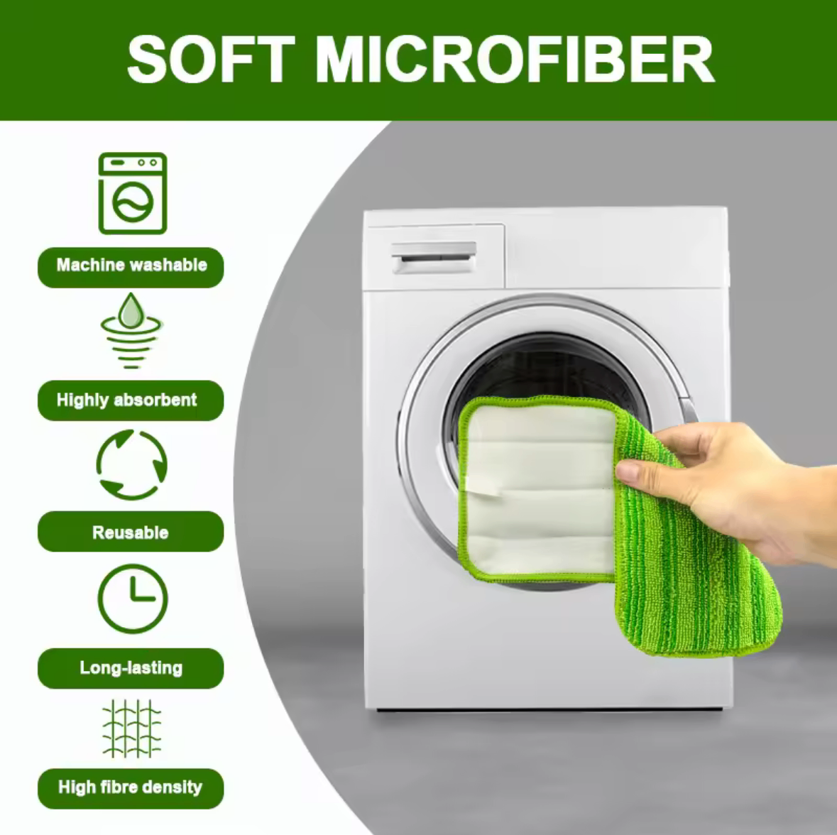 NEW Swiffer WetJet Mop Kit + Reusable Washable Pad - photo 3