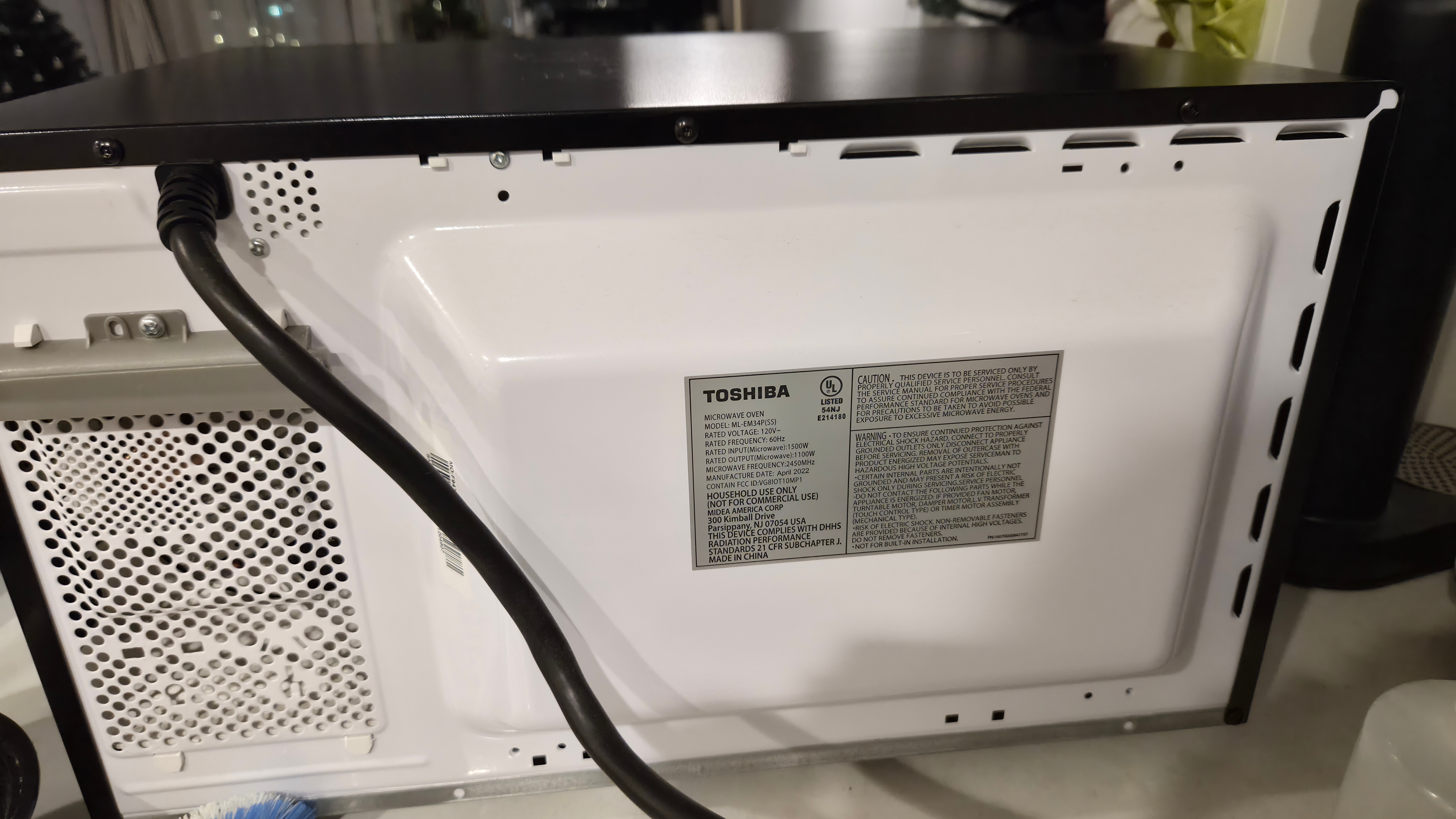 Toshiba Smart Microwave 1.3 Cu Ft 1100W - photo 5