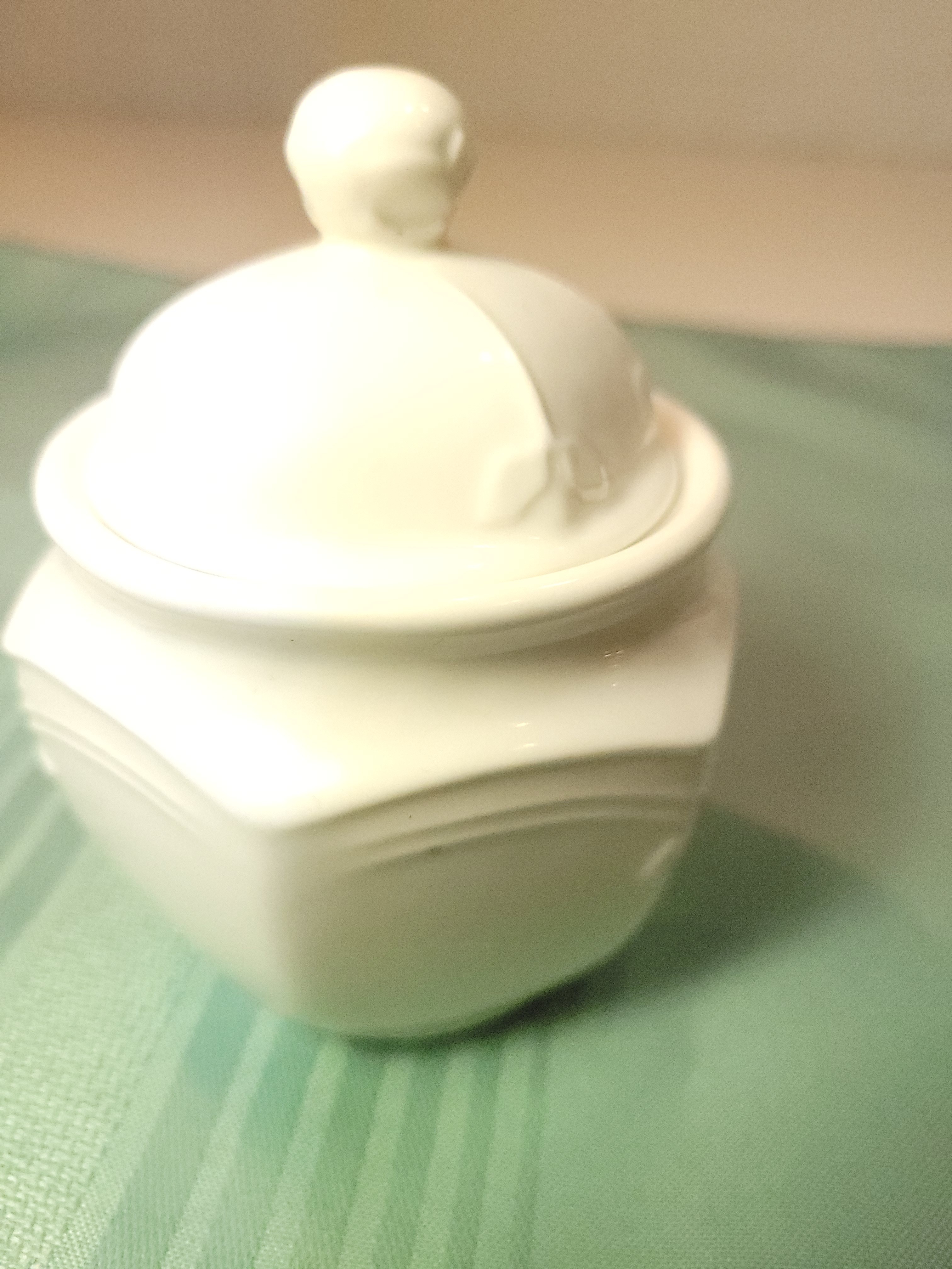 Vintage Steelite International England White Floral Sugar Bowl - photo 2