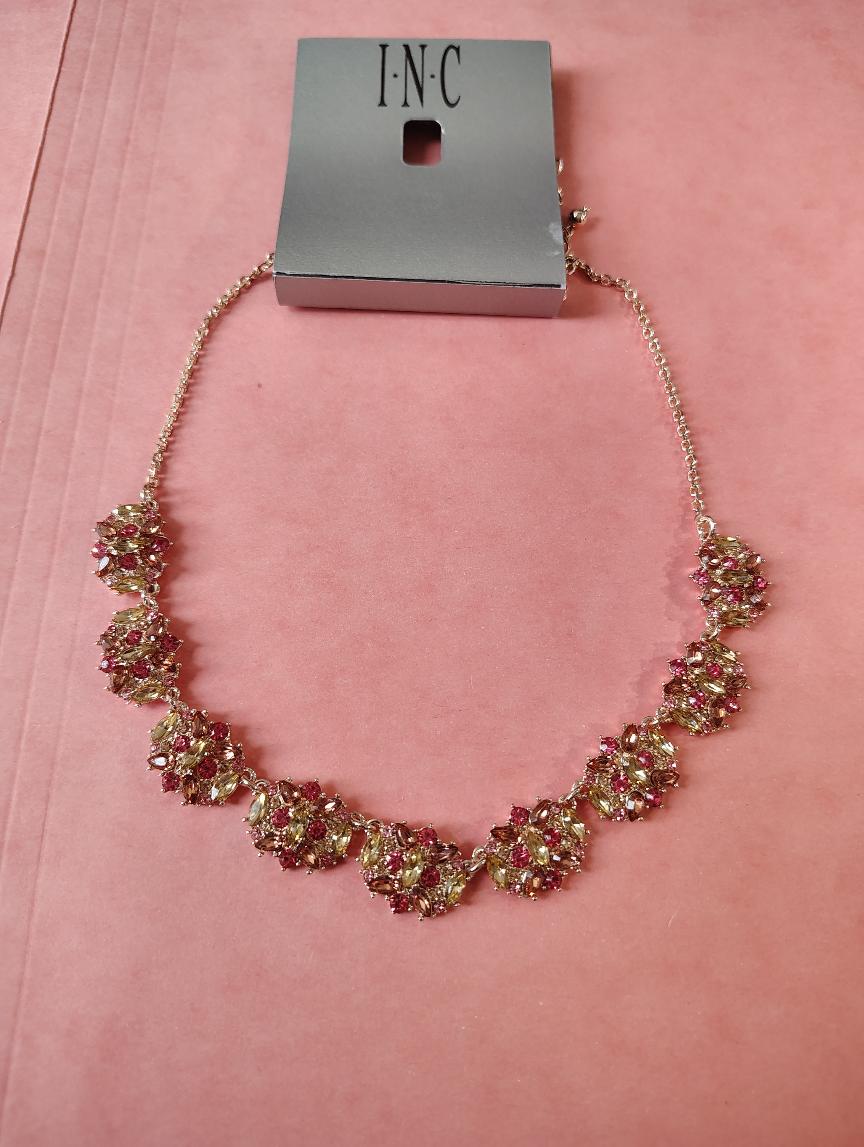 NEW NECKLACE-INC (Macy's US price tag, Sale)