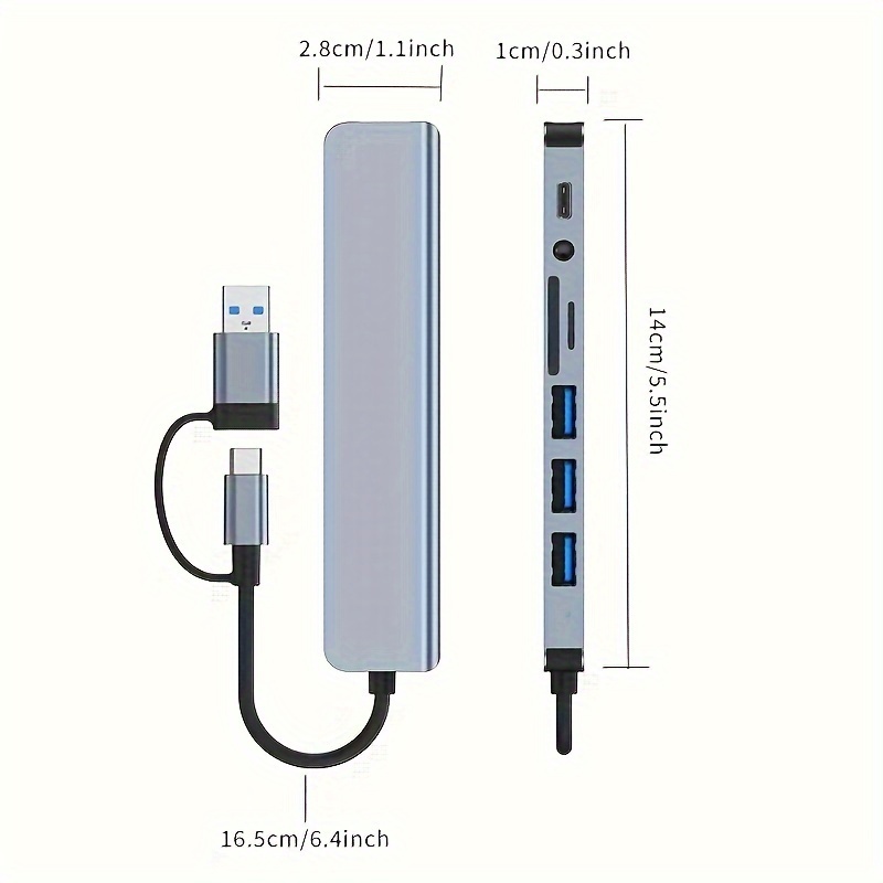 8-in-1 USB Hub - photo 2