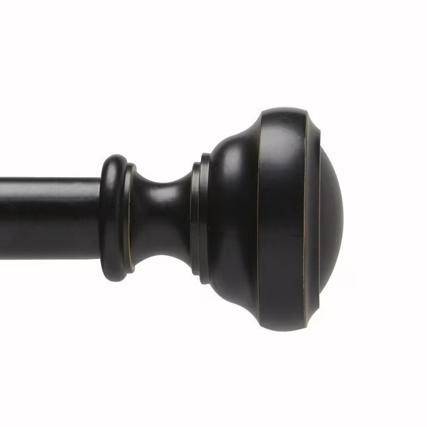 Bronze Curtain Rod - Adjustable 18-179 inches - photo 2
