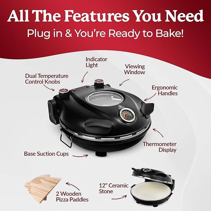 PIEZANO Crispy Crust Pizza Oven - photo 3