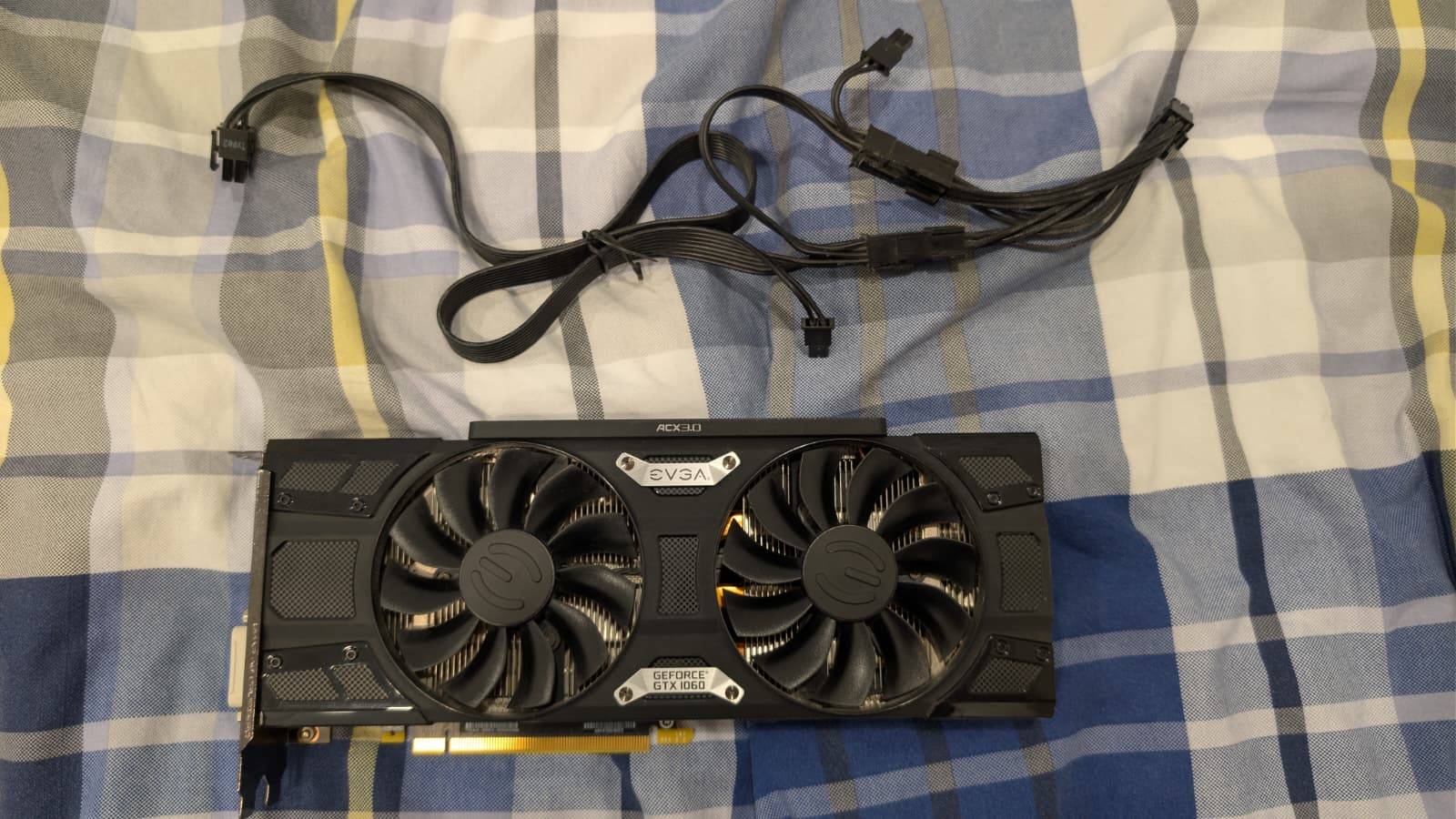 GEFORCE EVGA GTX1060 3GB