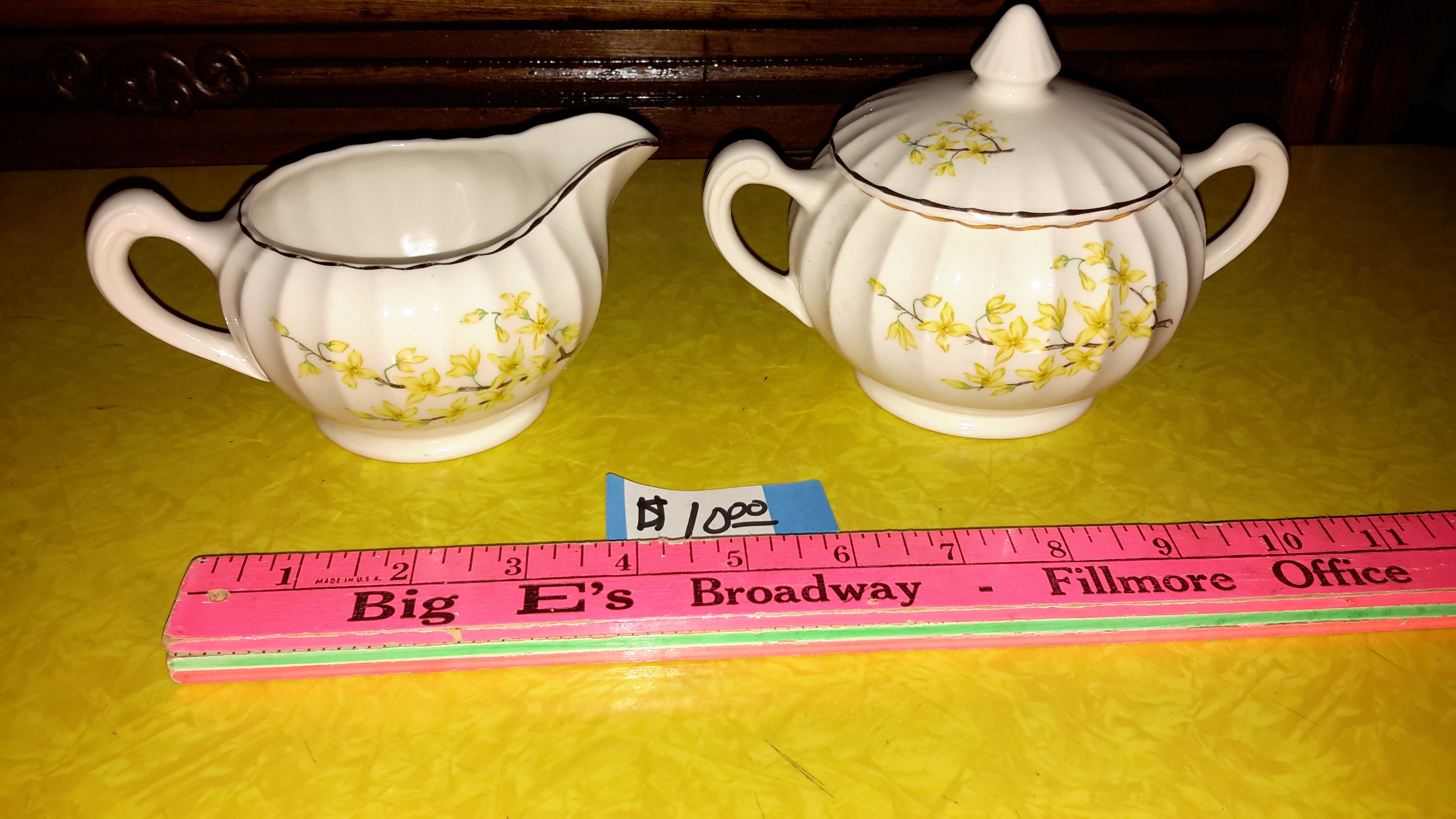 Creamer and sugar bowls $10 ea