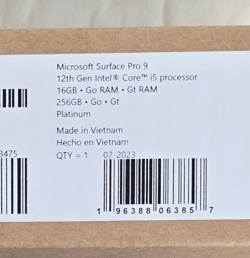 New MICROSOFT SURFACE PRO 9 16Gigs with WARRANTY - $640 - photo 5