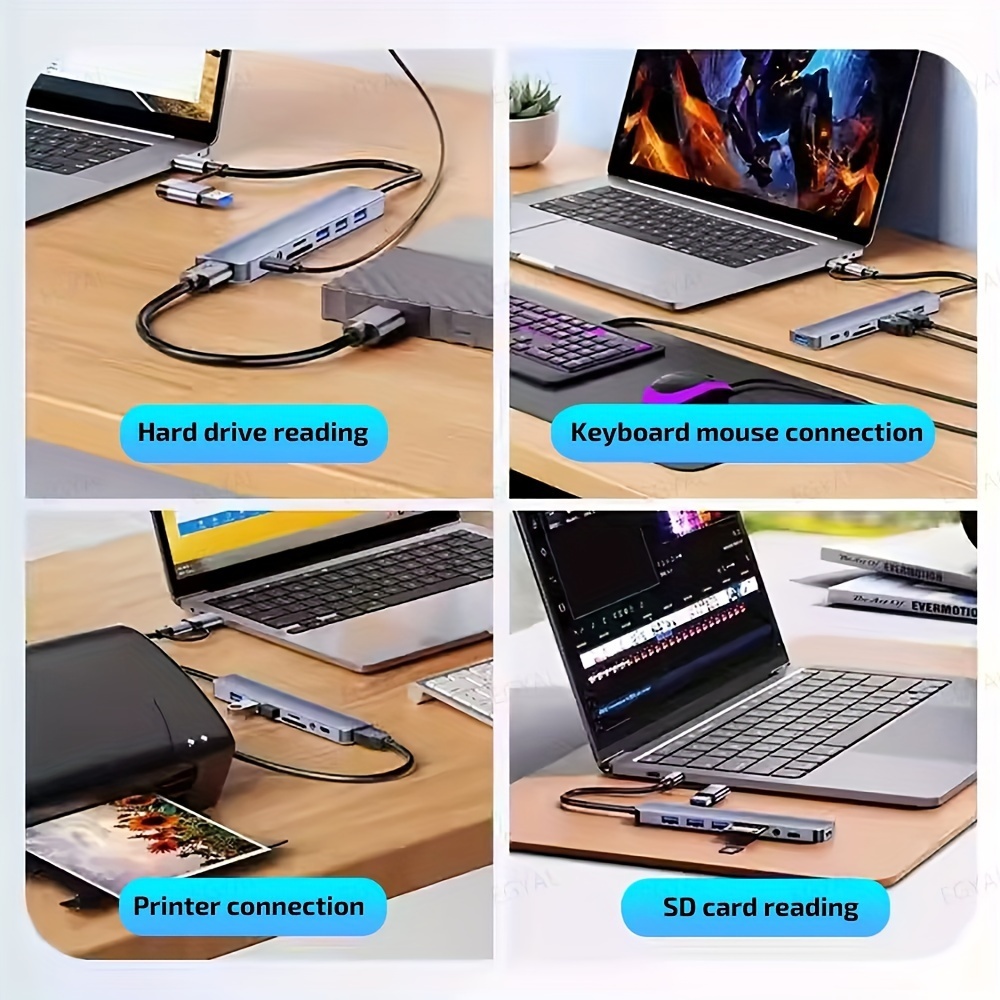 8-in-1 USB Hub - photo 4
