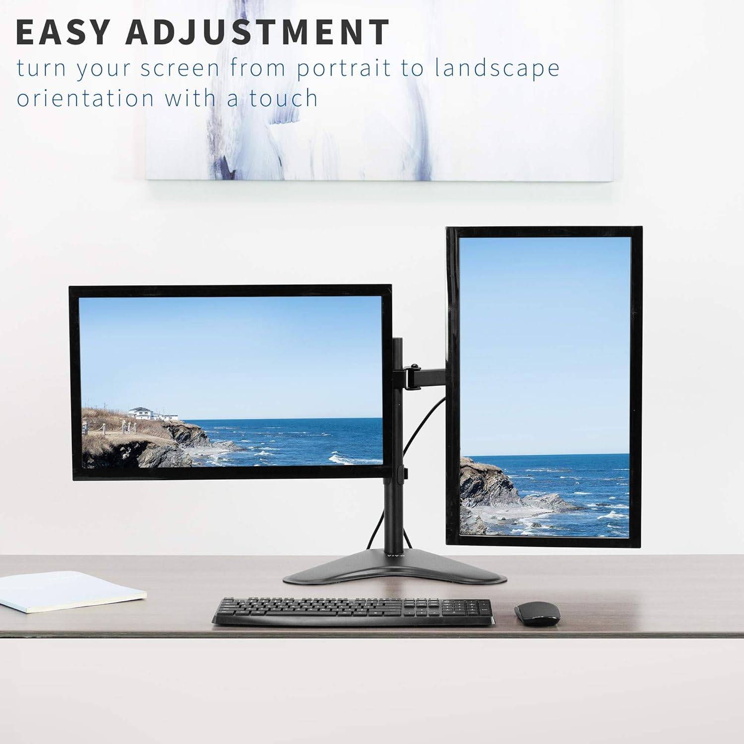 New VIVO Dual Monitor Desk Mount Stand - photo 3