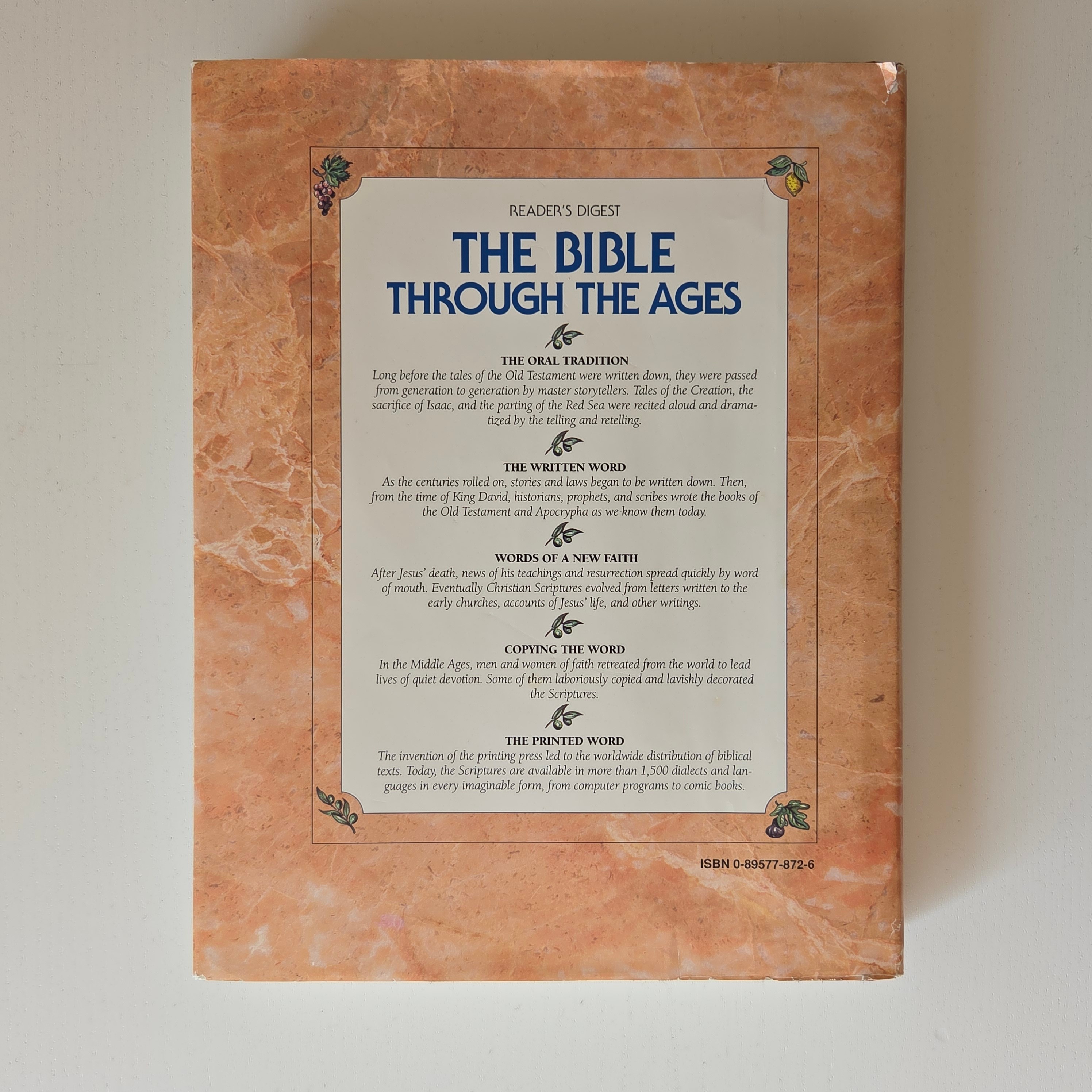 Readers Digest The Bible Through The Ages Hardcover - photo 2