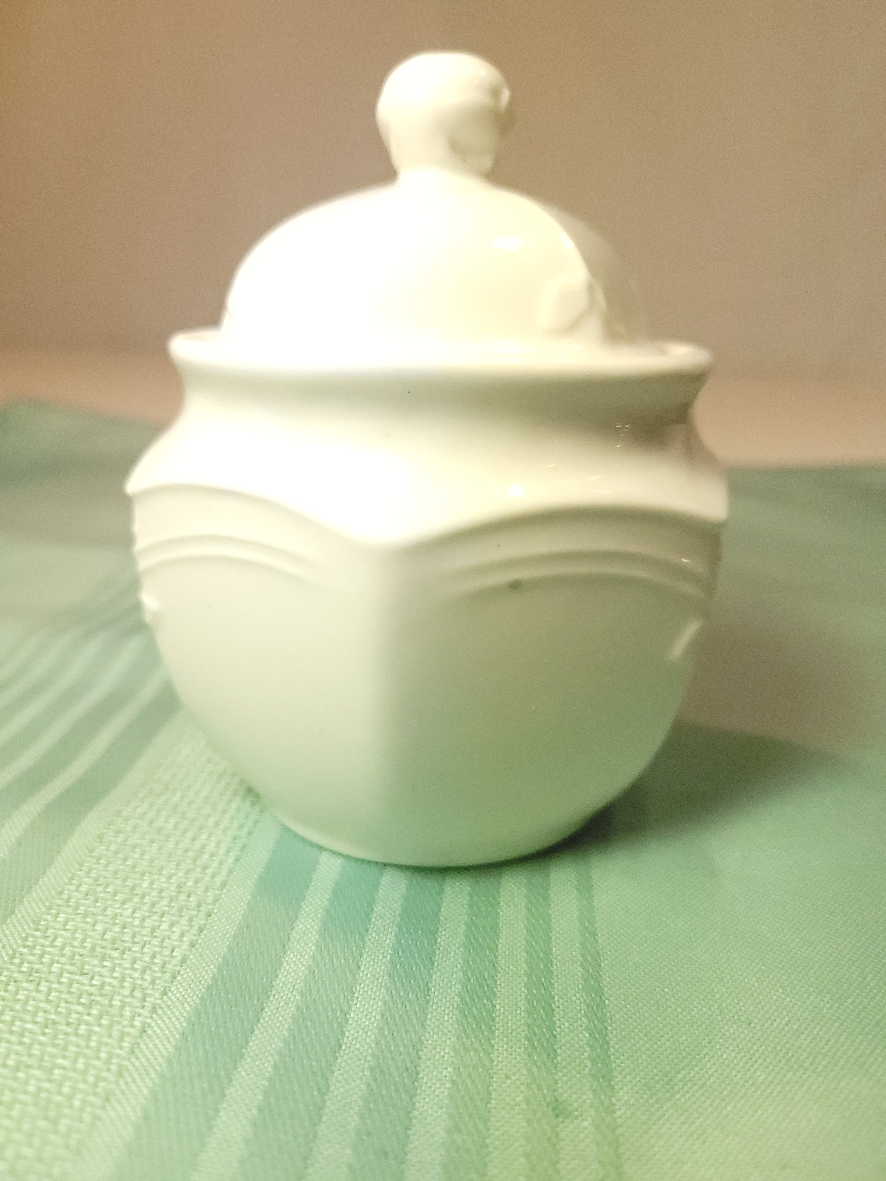 Vintage Steelite International England White Floral Sugar Bowl - photo 3