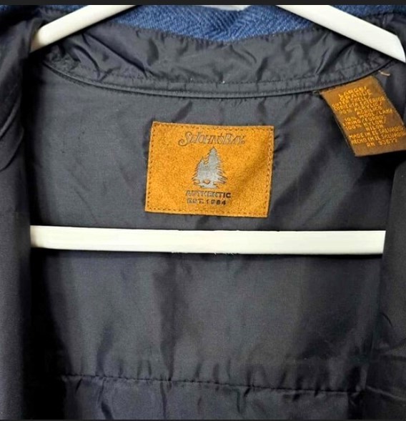 New St. John's Bay Men's Classic Flannel Lined Twill Shacket - photo 4