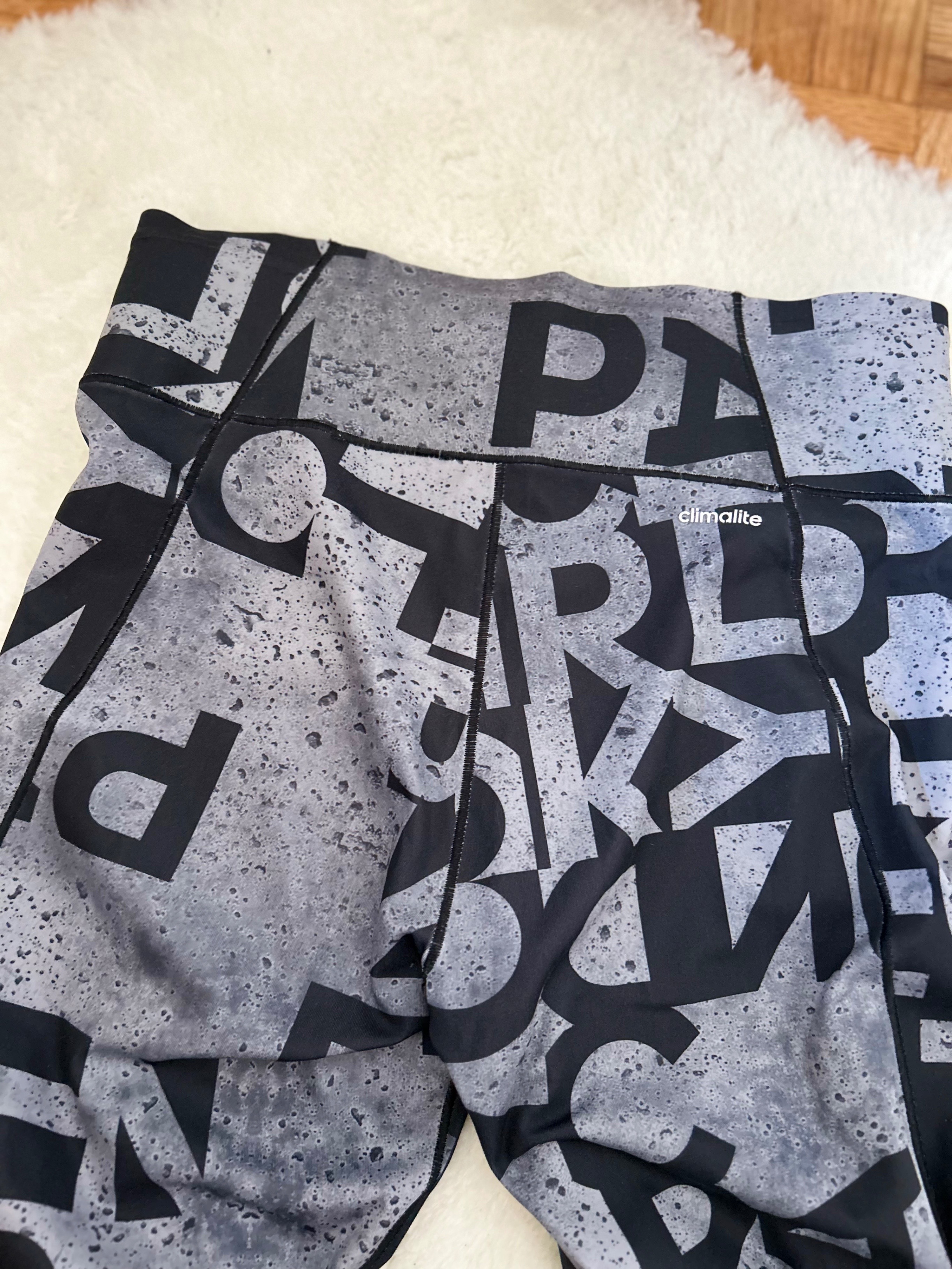 Adidas Climalite XS Leggings - Black & Grey - photo 2