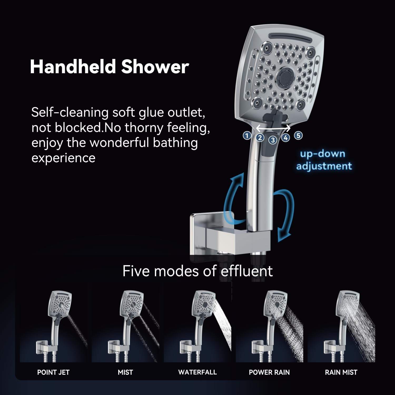 Handheld Shower Head Set - photo 4