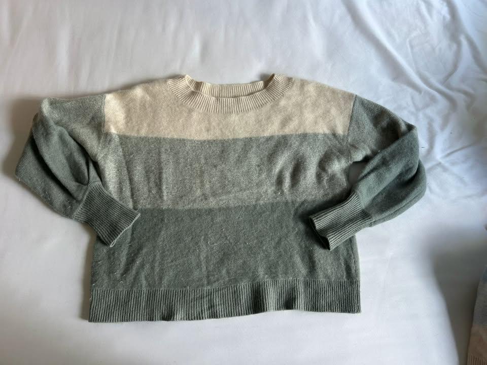 Club Monaco Cashmere Boatneck Sweater, Sea Glass Green (Size M) - photo 3