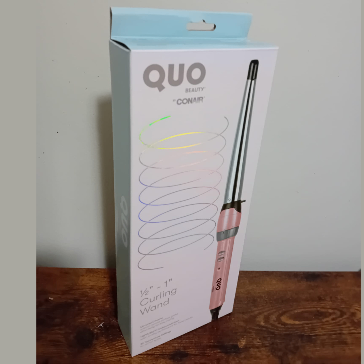RETAIL PRICE $55-SEALED BRAND NEW UNOPENED 1/2"-1" Curling Wand - photo 3
