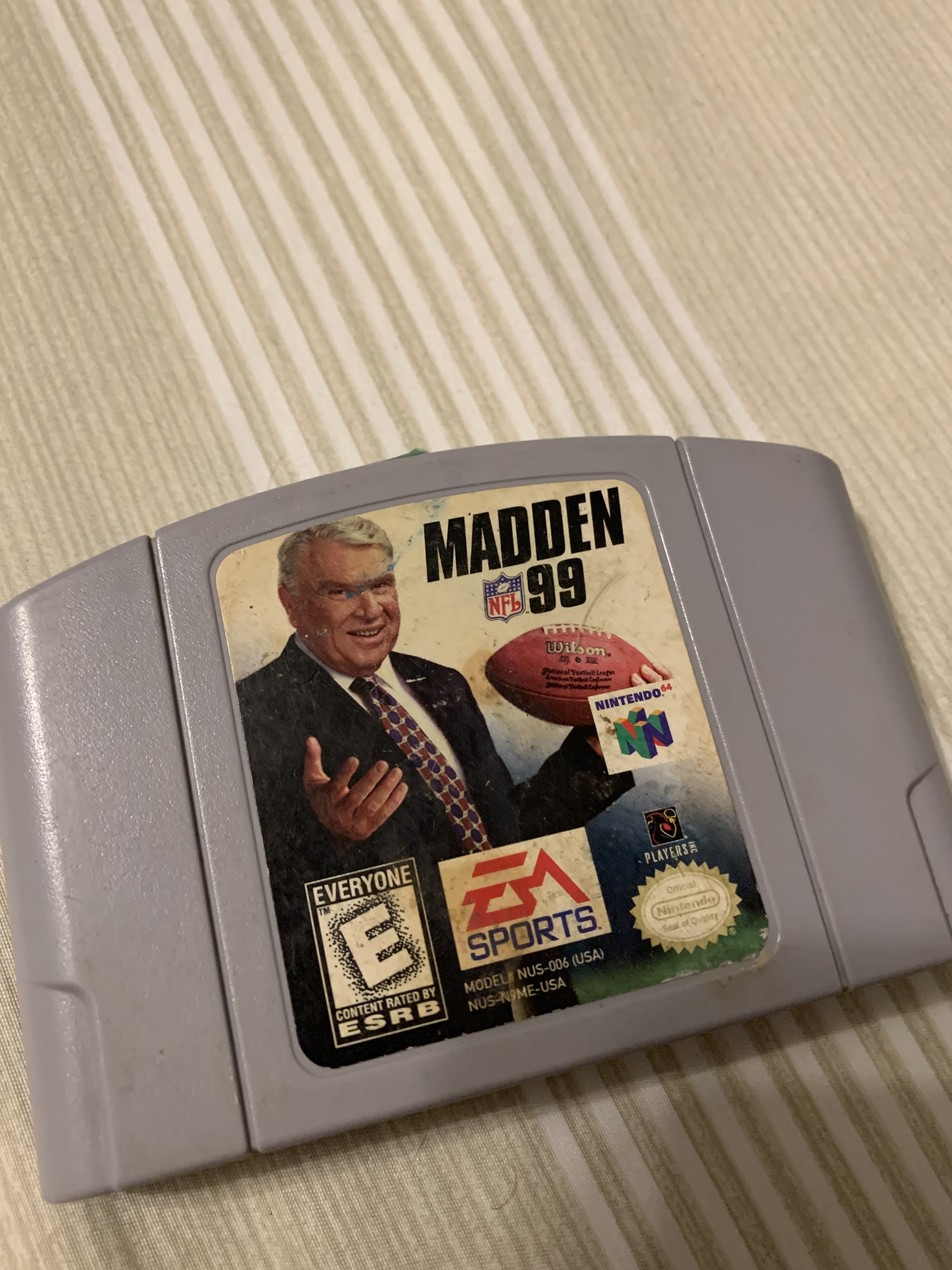 Madden NFL 99 for Nintendo 64
