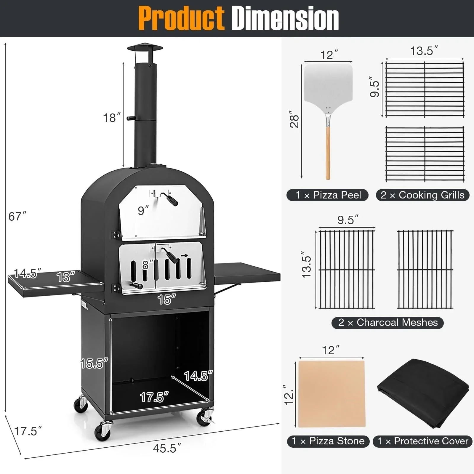 Outdoor Pizza Oven with Accessories - Brand New in Box! - photo 2