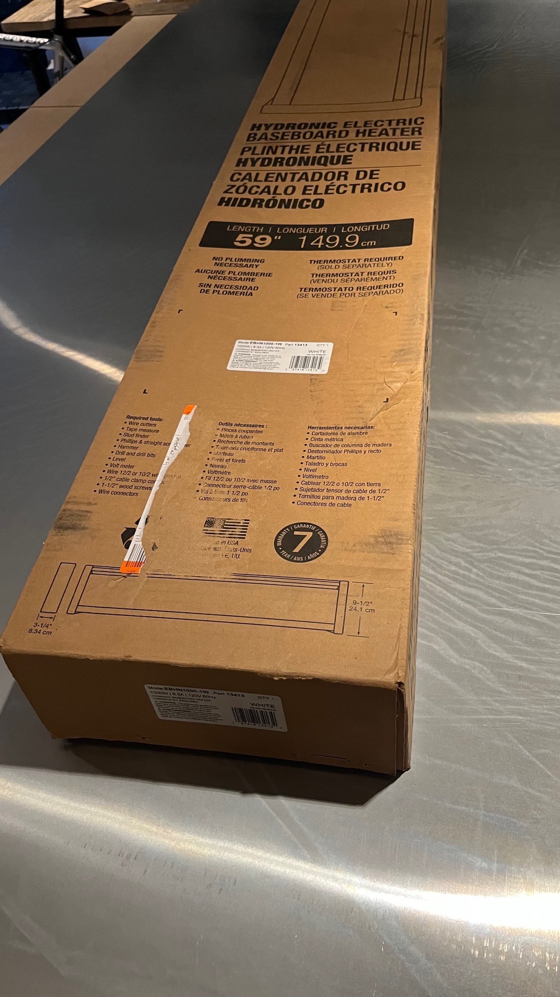 Cadet - 59 in. SoftHeat Hydronic Baseboard Heater - photo 2