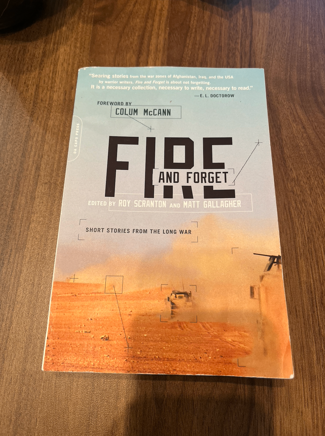 Book: Fire and Forget: Short Stories from the Long War