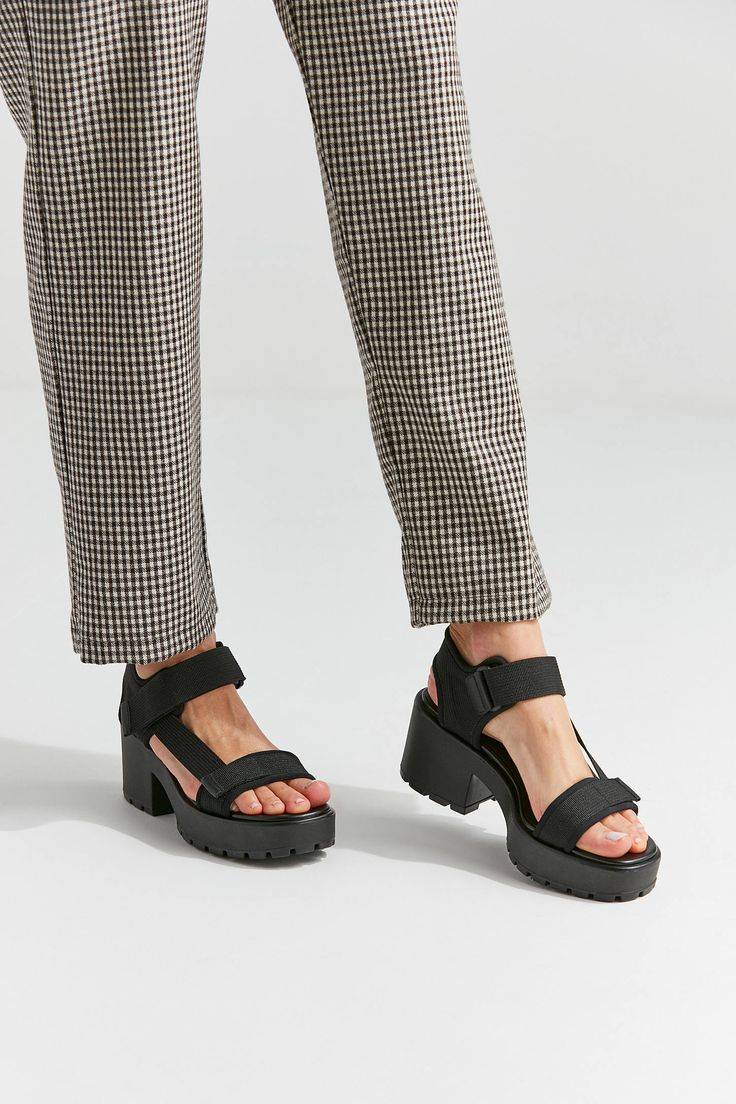 Black Vagabond Dioon platform sandals (Size 39)