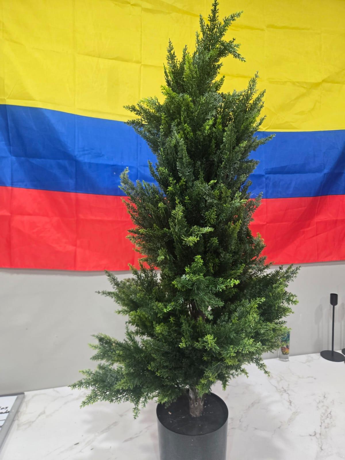 NEW artificial 37" Cedar Topiary Tree - photo 4