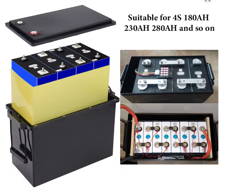 180AH 314AH Battery Storage Boxes 12V Solar Cells Case - photo 4