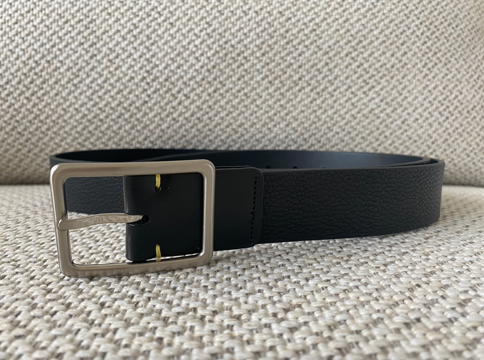 [NEW] Calvin Klein Black Leather Belt - photo 2