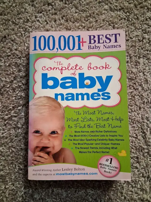 Baby Names Book