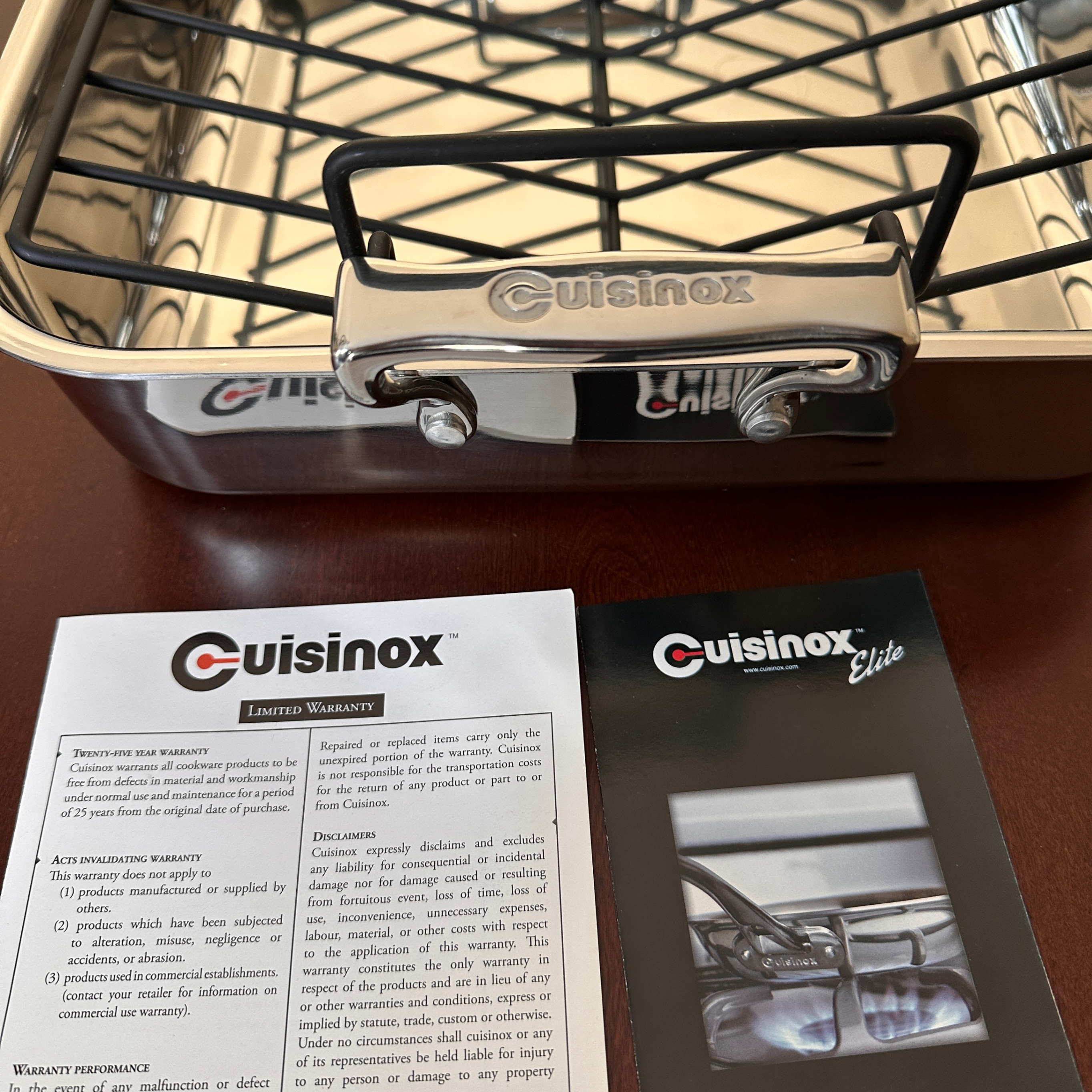 🔥 Cuisinox Super Elite Stainless Steel Roasting Pan - NEW - photo 5