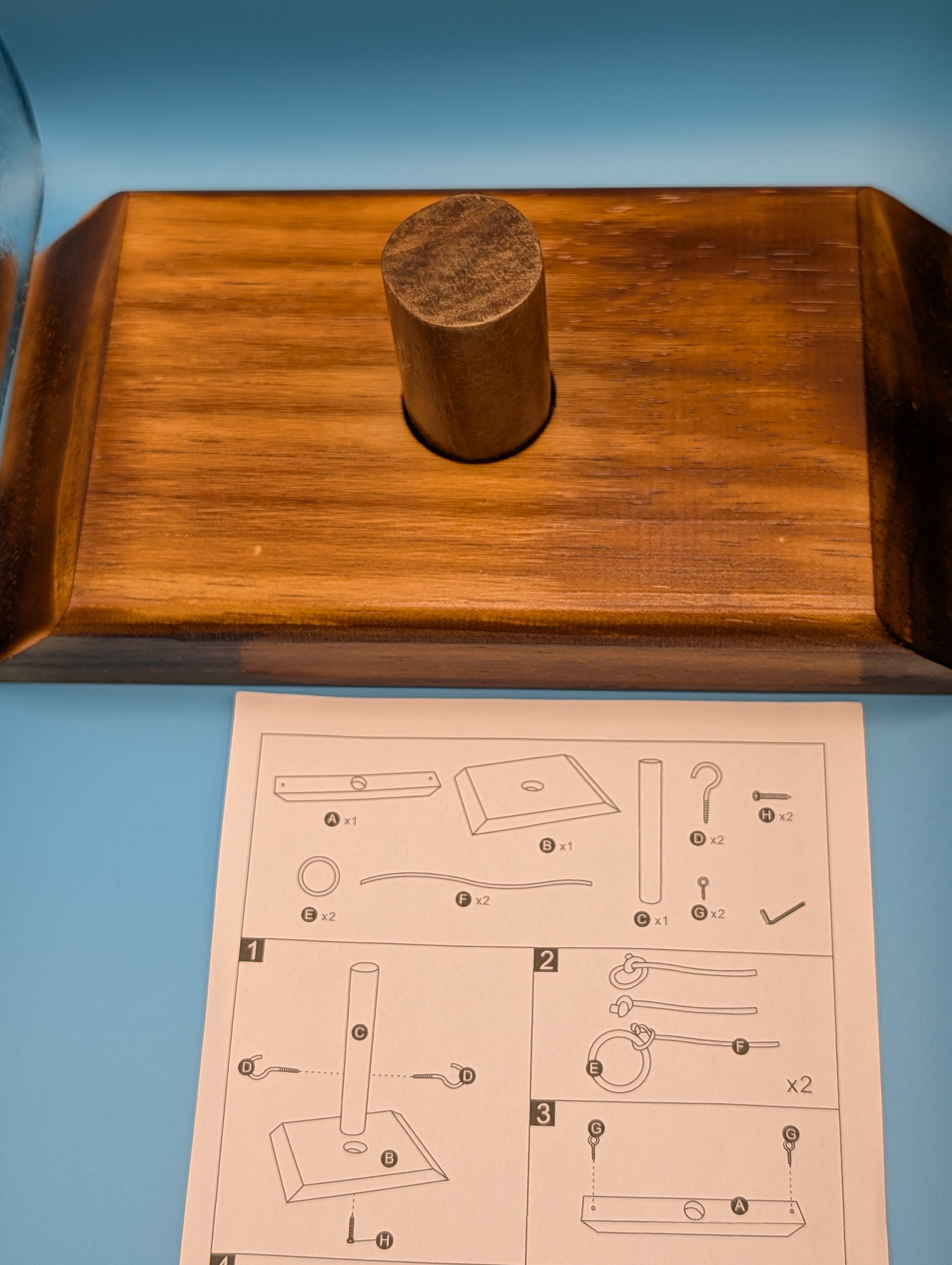 Wooden Ring Toss Game - New in Box! - photo 4