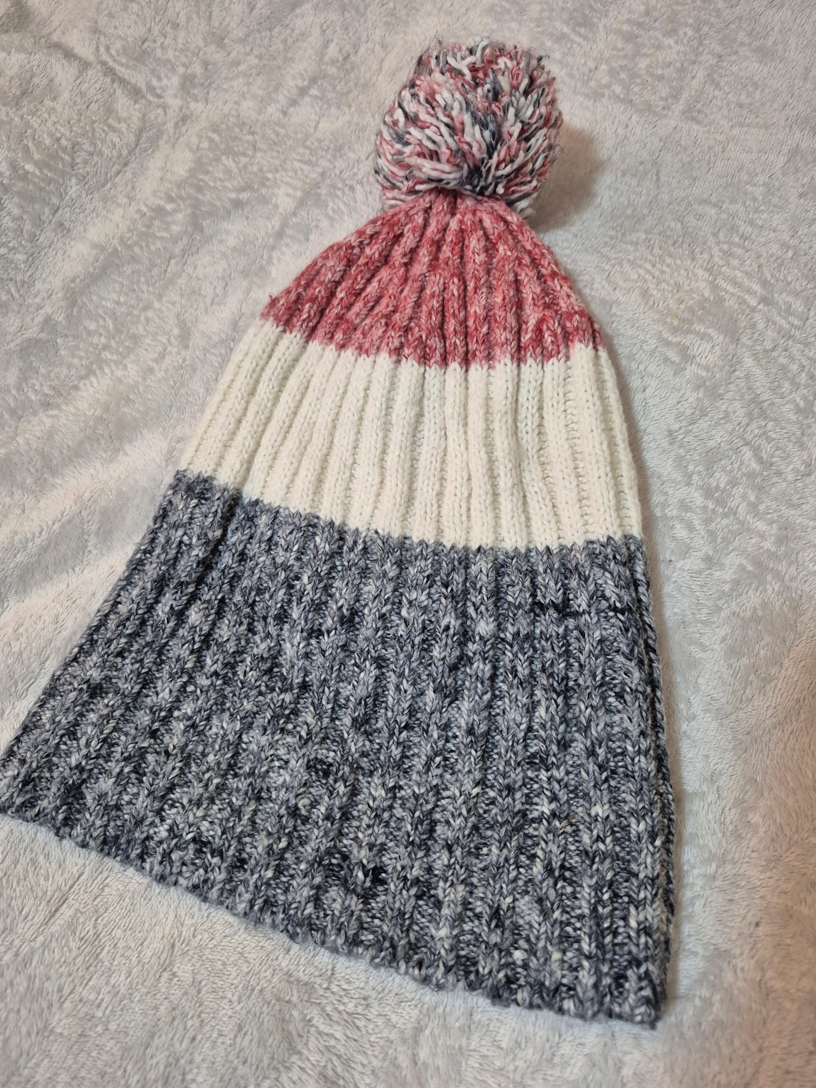 Tommy Hilfiger Striped Pom Pom Beanie - photo 4