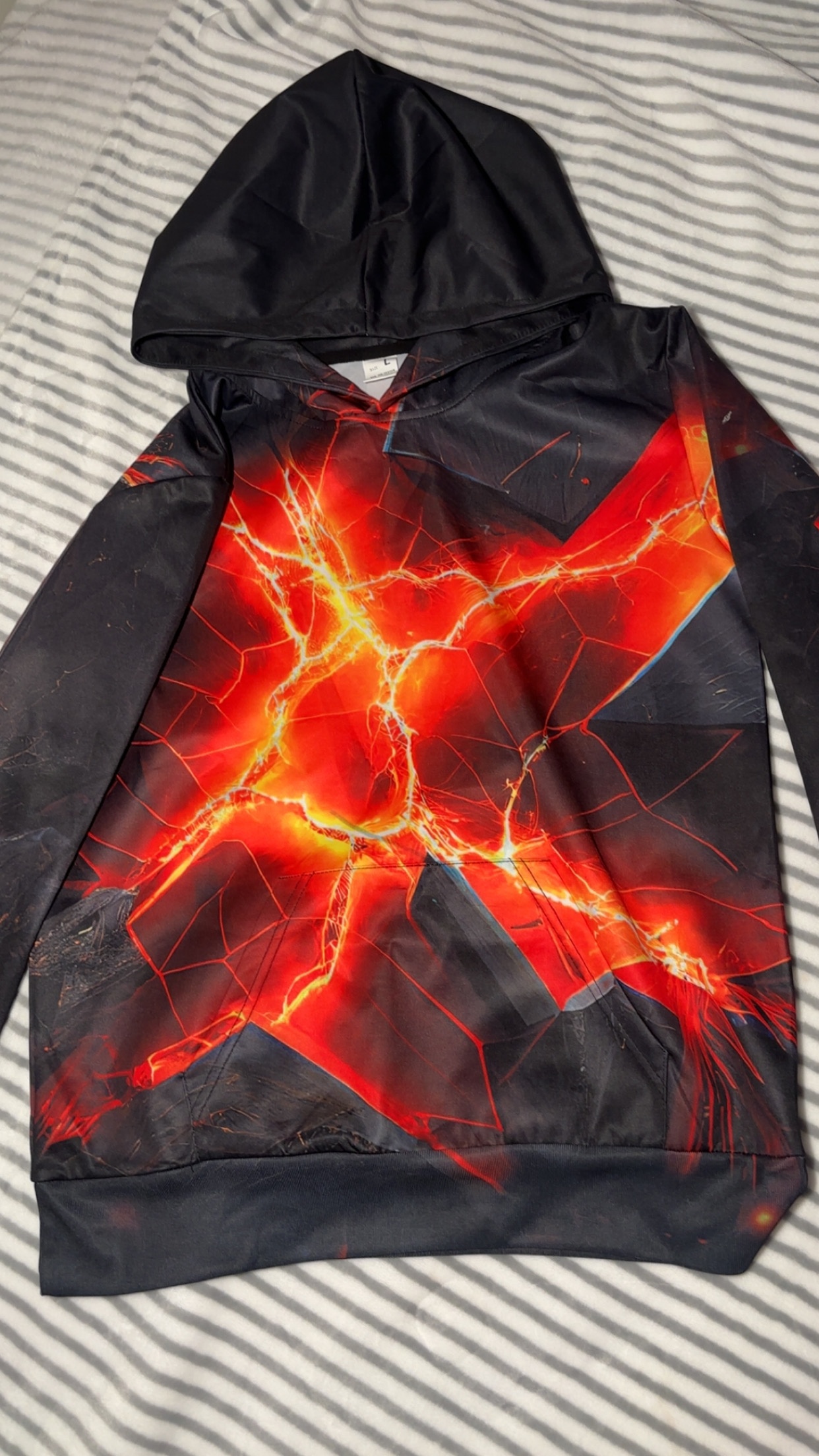 Boys 3D cool pullover hoodie