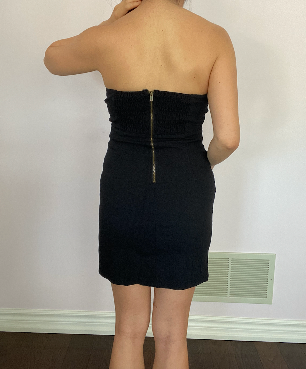 Urban Outfitters Strapless Sweetheart Cut Little Black Dress - photo 5