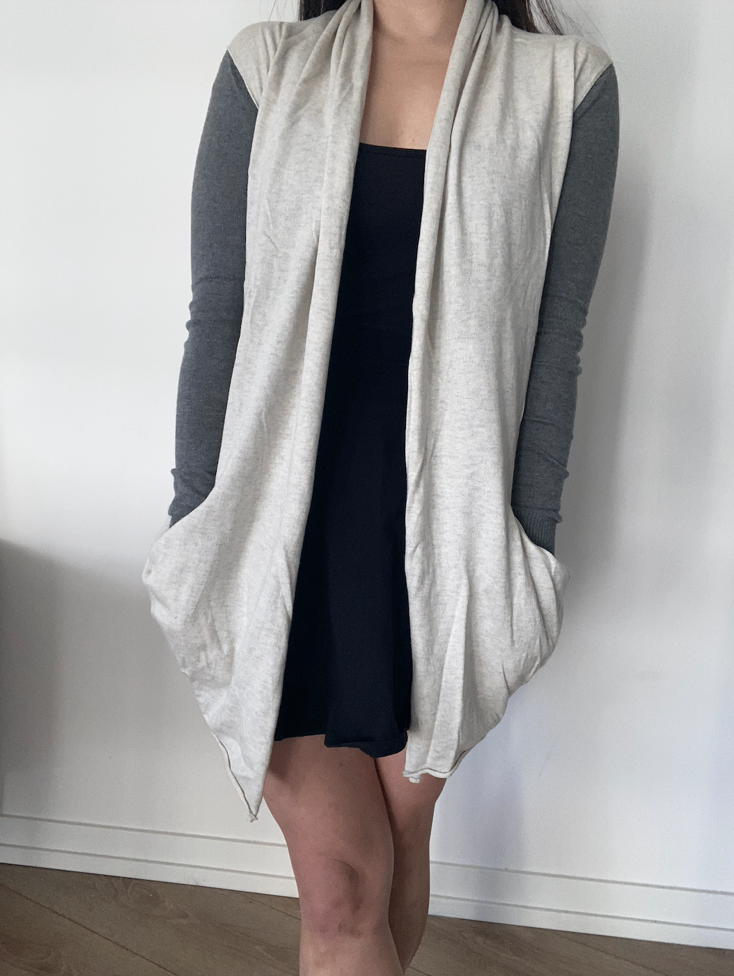 Aritzia Two-Tone Cardigan