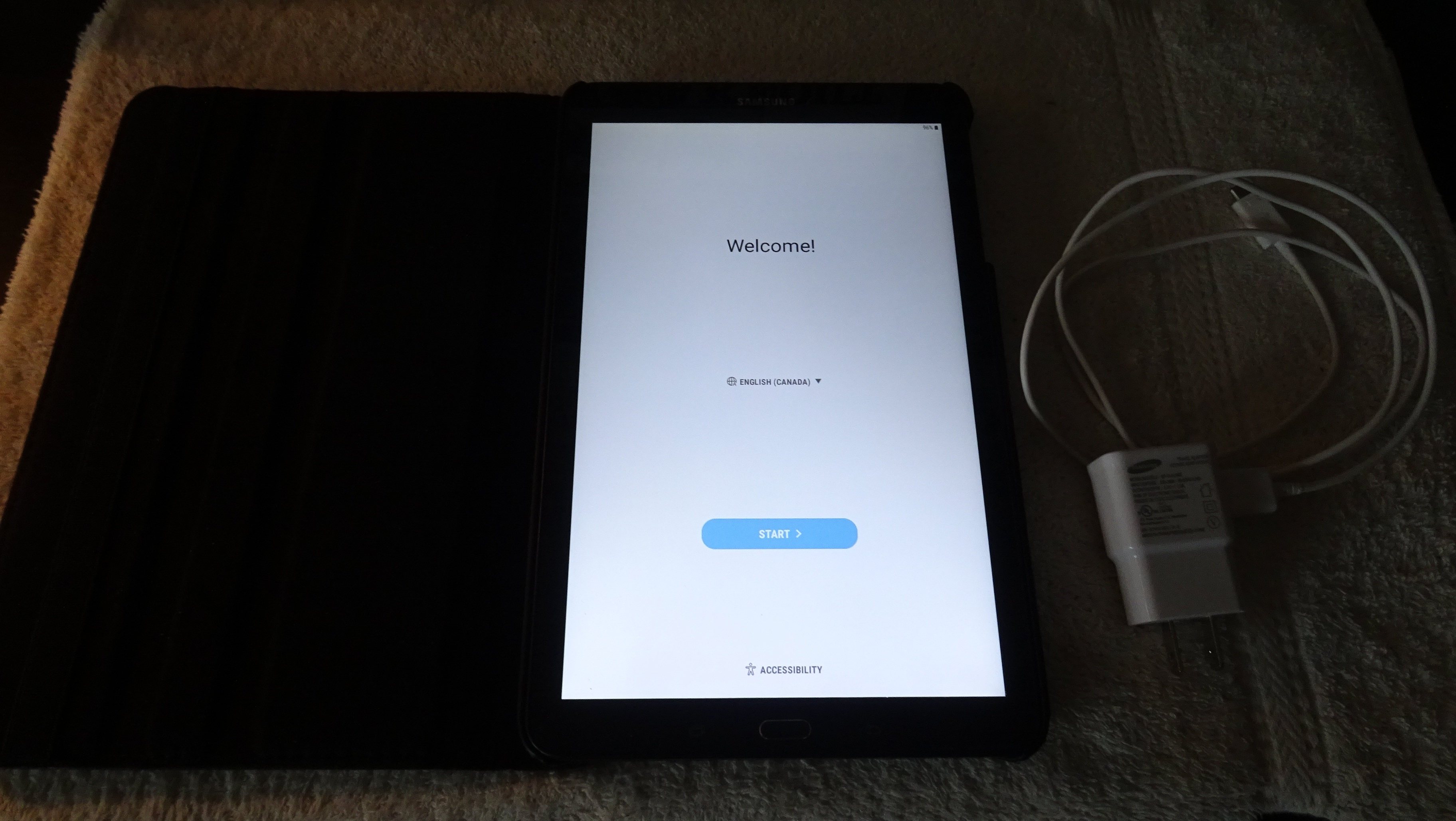 Samsung Galaxy Tab E  Almost NEW