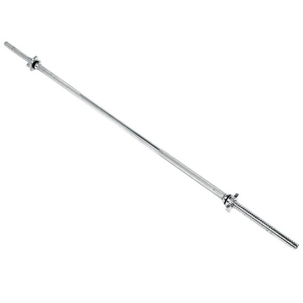 60” Standard Barbell – Solid Threaded Weight Bar - photo 2