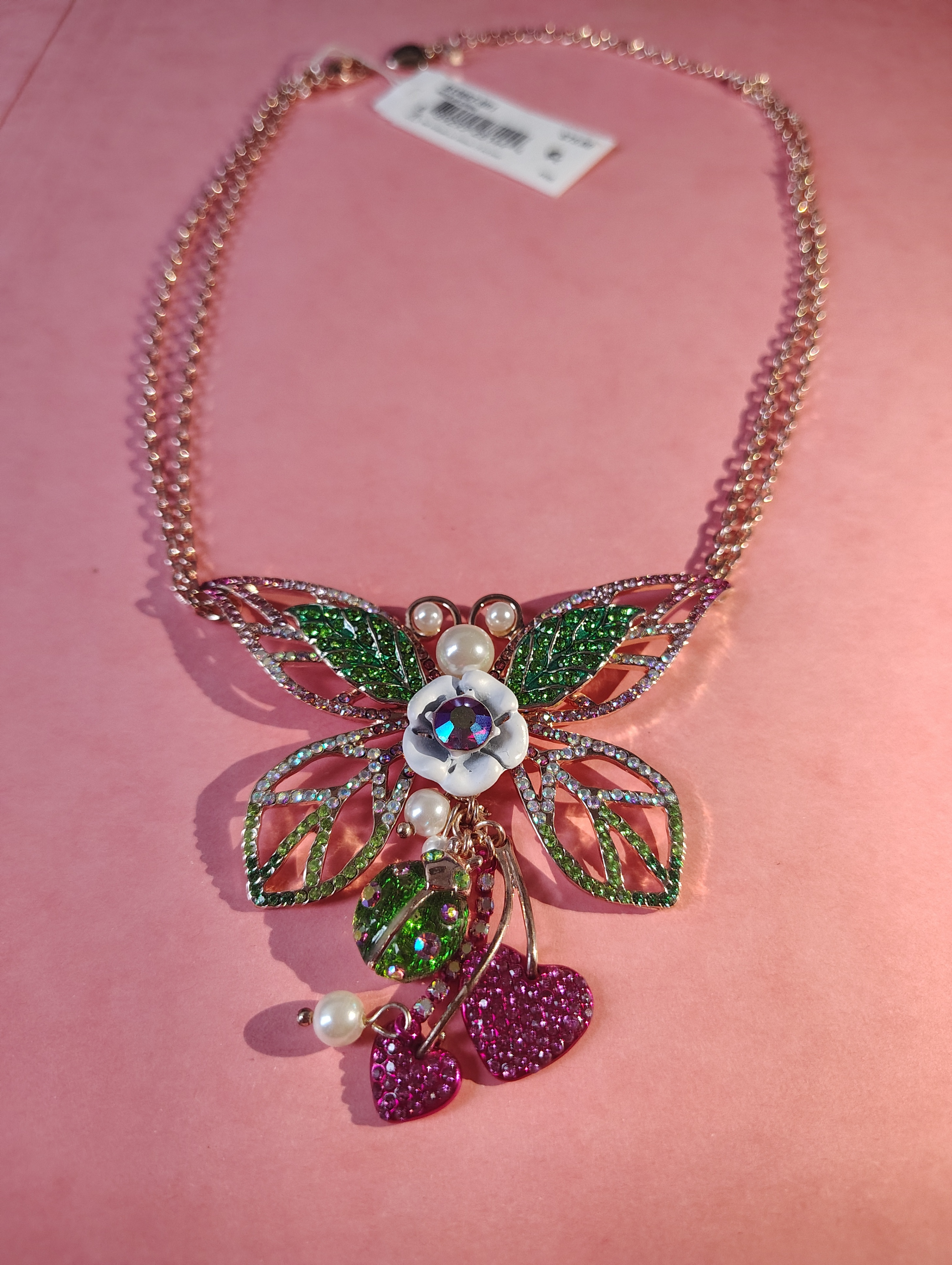 NEW NECKLACE-Betsey Johnson (Macy's US price tag, Sale) - photo 5