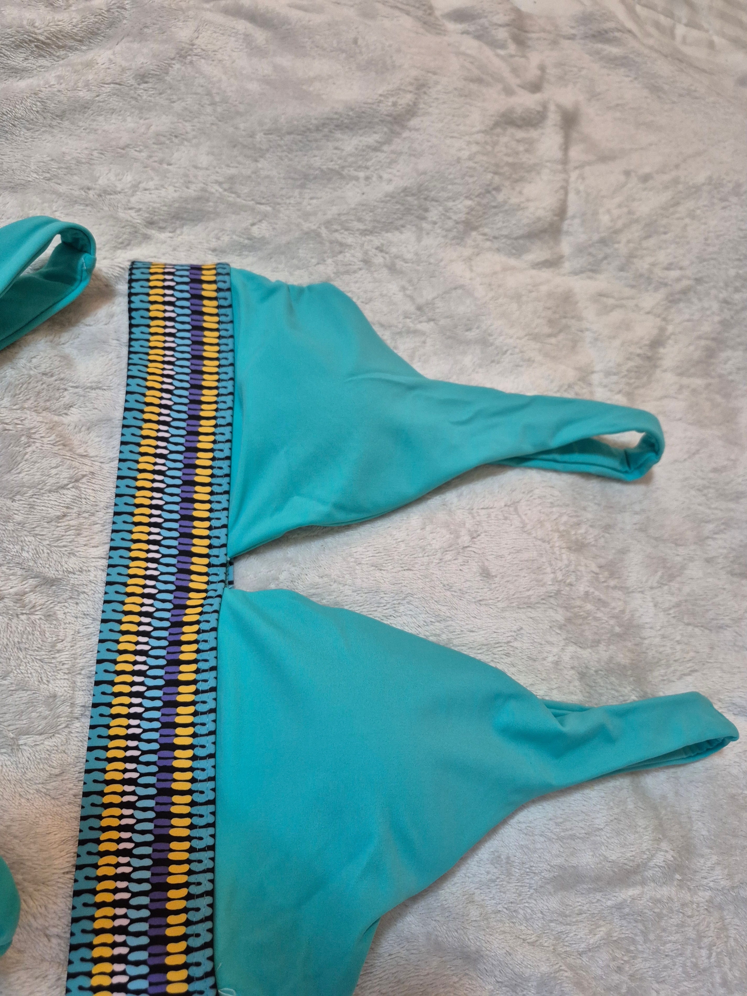 NEW SHEIN Summer Beach Bikini Set – Contrast Trim, 2-Piece - photo 3